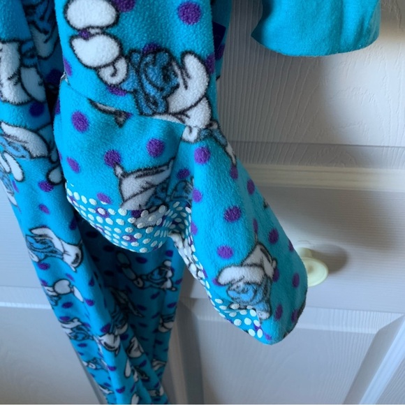 Smurf onesie pyjama size medium - Picture 4 of 8